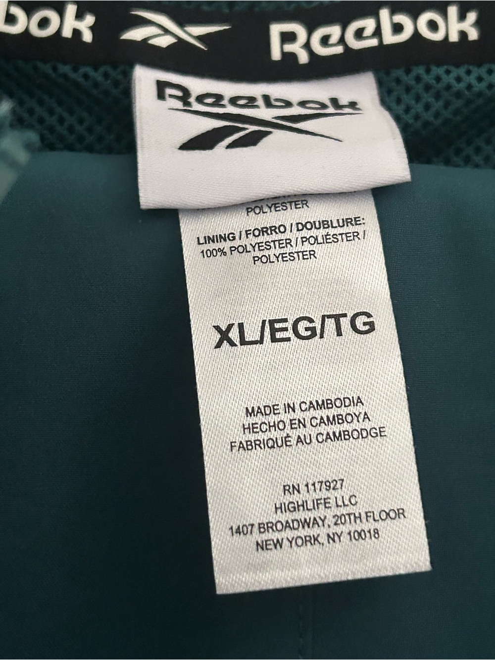 “REASONABLE OFFERS” Reebok Teal Hooded Full-Zip Jacket Set! Color Is AMAZING!